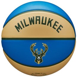 Piłka do koszykówki Wilson NBA Team City Edition Milwaukee Bucks Ball WZ4016517ID 7