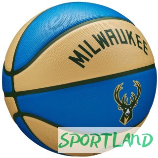 Piłka do koszykówki Wilson NBA Team City Edition Milwaukee Bucks Ball WZ4016517ID 7