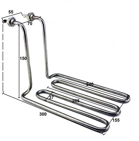 Grzałka do frytownic 10l Royal Catering 3200W 230V Grzałka do frytownic 10l Royal Catering 3200W 230V