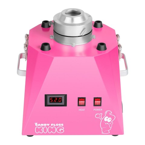 Maszyna do waty cukrowej LED różowa 52cm 1030W Royal Catering RCZK-1030-W-R Maszyna do waty cukrowej LED różowa 52cm 1030W Royal Catering RCZK-1030-W-R