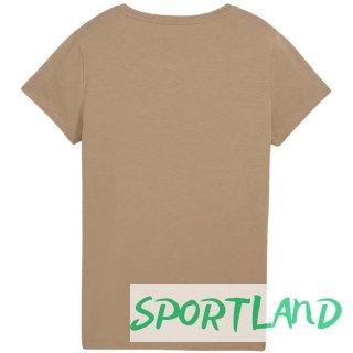 Koszulka damska Puma ESS+Script beżowa 679315 67 L