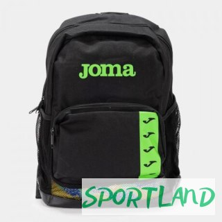 SPLASH BACKPACK BLACK FLUOR GREEN ONE SIZE