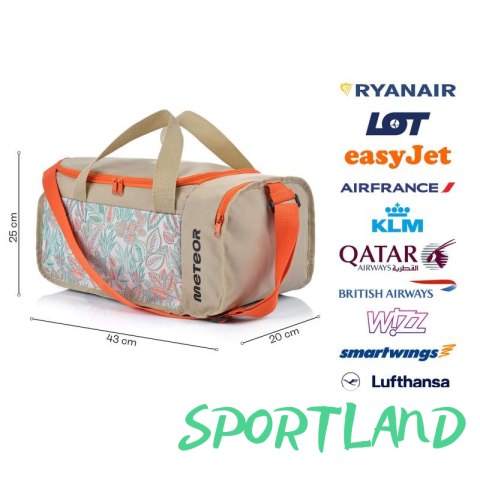 Torba fitness Meteor Nanuq 16895 uniw Torba fitness Meteor Nanuq 16895 uniw