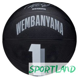 Piłka Wilson NBA Player Icon Victor Wembanyama Mini Ball WZ3017701XB 3