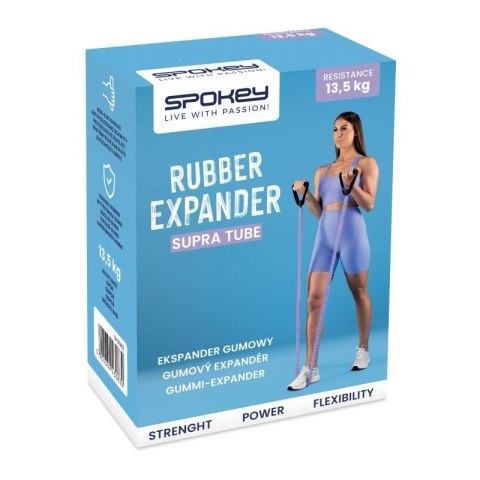 Ekspander gumowy medium Spokey Supra Tube SPK-943083 1200X11X7 Ekspander gumowy medium Spokey Supra Tube SPK-943083 1200X11X7