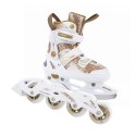 Łyżwy, rolki regulowane Tempish Enbo Duo Girl Gold Jr 13000008259 33-36