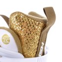 Łyżwy, rolki regulowane Tempish Enbo Duo Girl Gold Jr 13000008259 33-36