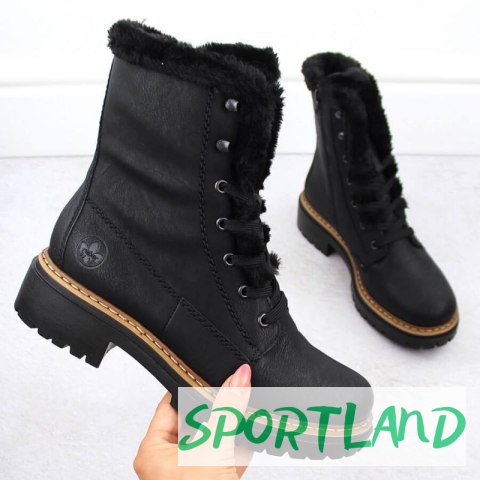 Buty z futerkiem Rieker W 72625-00 RKR714 39 Buty z futerkiem Rieker W 72625-00 RKR714 39