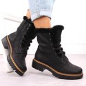 Buty z futerkiem Rieker W 72625-00 RKR714 39