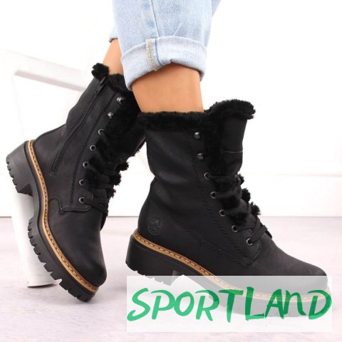 Buty z futerkiem Rieker W 72625-00 RKR714 39 Buty z futerkiem Rieker W 72625-00 RKR714 39