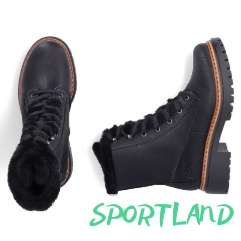 Buty z futerkiem Rieker W 72625-00 RKR714 39 Buty z futerkiem Rieker W 72625-00 RKR714 39