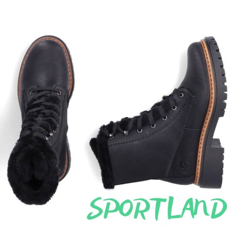 Buty z futerkiem Rieker W 72625-00 RKR714 39 Buty z futerkiem Rieker W 72625-00 RKR714 39
