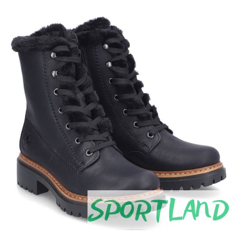 Buty z futerkiem Rieker W 72625-00 RKR714 39 Buty z futerkiem Rieker W 72625-00 RKR714 39