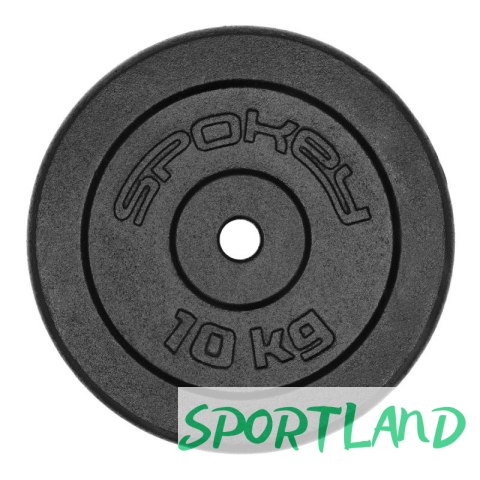 Obciążenie żeliwne 10kg Spokey Sinis H SPK-944485 10 KG Obciążenie żeliwne 10kg Spokey Sinis H SPK-944485 10 KG