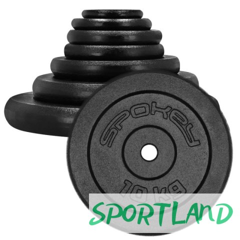 Obciążenie żeliwne 10kg Spokey Sinis H SPK-944485 10 KG Obciążenie żeliwne 10kg Spokey Sinis H SPK-944485 10 KG