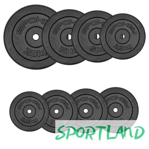 Obciążenie żeliwne 10kg Spokey Sinis H SPK-944485 10 KG Obciążenie żeliwne 10kg Spokey Sinis H SPK-944485 10 KG