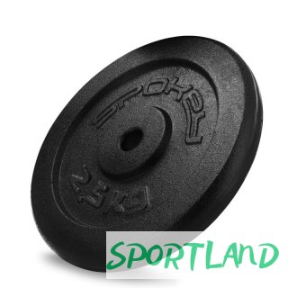 Obciążenie żeliwne 2,5kg Spokey Sinis SPK-944483 2,5 kg