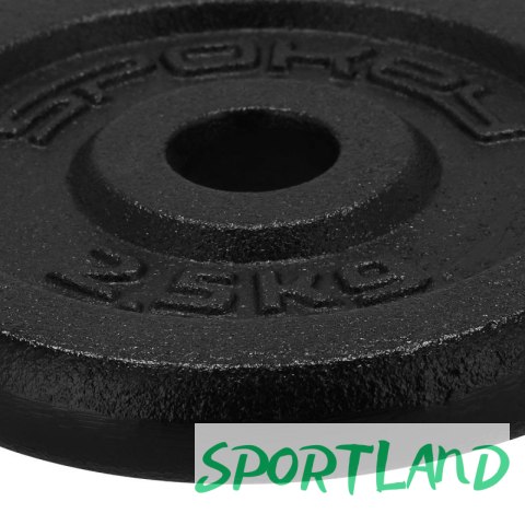 Obciążenie żeliwne 2,5kg Spokey Sinis SPK-944483 2,5 kg Obciążenie żeliwne 2,5kg Spokey Sinis SPK-944483 2,5 kg