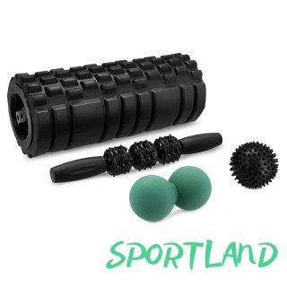 Wałek do masażu z akcesoriami Spokey Mixroll Set SPK-944203 N/A