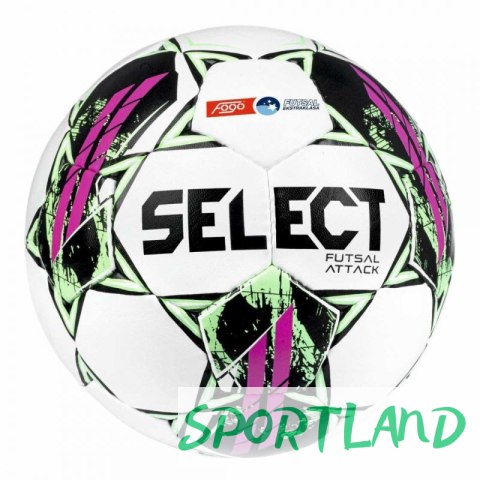 Piłka halowa SELECT Futsal Attack FOGO Ekstraklasa biała Futsal Piłka halowa SELECT Futsal Attack FOGO Ekstraklasa biała Futsal