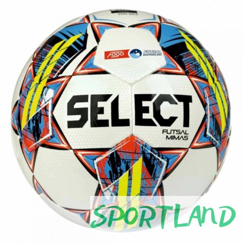 Piłka halowa SELECT Futsal Mimas FOGO Ekstraklasa FIFA Basic biała Futsal Piłka halowa SELECT Futsal Mimas FOGO Ekstraklasa FIFA Basic biała Futsal