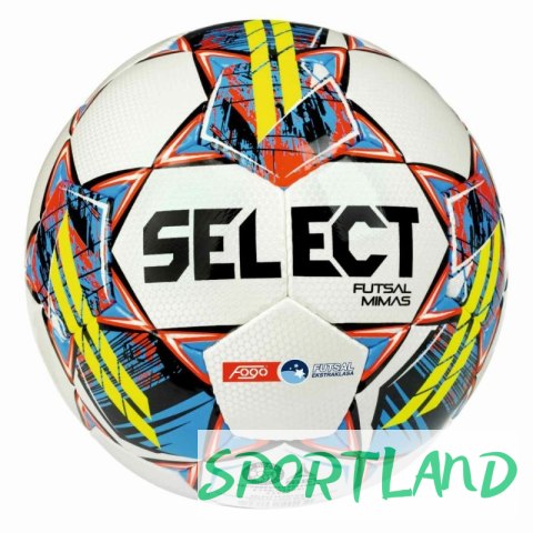 Piłka halowa SELECT Futsal Mimas FOGO Ekstraklasa FIFA Basic biała Futsal Piłka halowa SELECT Futsal Mimas FOGO Ekstraklasa FIFA Basic biała Futsal