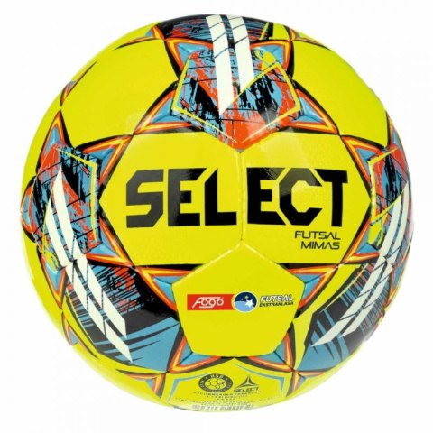 Piłka halowa SELECT Futsal Mimas FOGO Ekstraklasa FIFA Basic żółta Futsal Piłka halowa SELECT Futsal Mimas FOGO Ekstraklasa FIFA Basic żółta Futsal