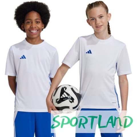 Koszulka adidas Tabela 23 Jersey Jr JJ1154 128cm Koszulka adidas Tabela 23 Jersey Jr JJ1154 128cm