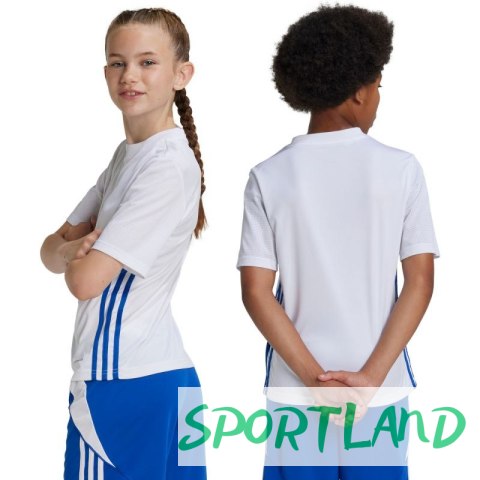 Koszulka adidas Tabela 23 Jersey Jr JJ1154 128cm Koszulka adidas Tabela 23 Jersey Jr JJ1154 128cm