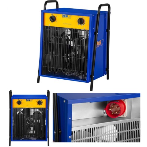 Nagrzewnica dmuchawa budowlana do suszenia ścian tynku prostokątna 400V 15000W Nagrzewnica dmuchawa budowlana do suszenia ścian tynku prostokątna 400V 15000W