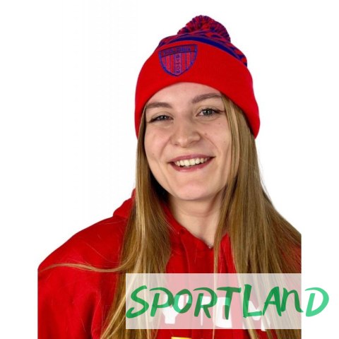 Czapka zimowa Sportrebel Polonia Bytom '24 CZAPPOL A Czapka zimowa Sportrebel Polonia Bytom '24 CZAPPOL A