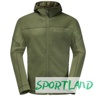 Bluza Jack Wolfskin Hirschberg Hooded FZ M 1710881-4129 XXL