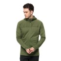 Bluza Jack Wolfskin Hirschberg Hooded FZ M 1710881-4129 M