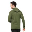 Bluza Jack Wolfskin Hirschberg Hooded FZ M 1710881-4129 M