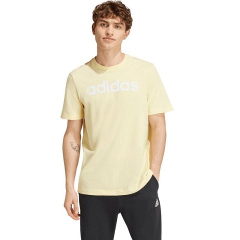 Koszulka adidas Essentials Single Jersey Linear Embroidered M IZ4769 L Koszulka adidas Essentials Single Jersey Linear Embroidered M IZ4769 L