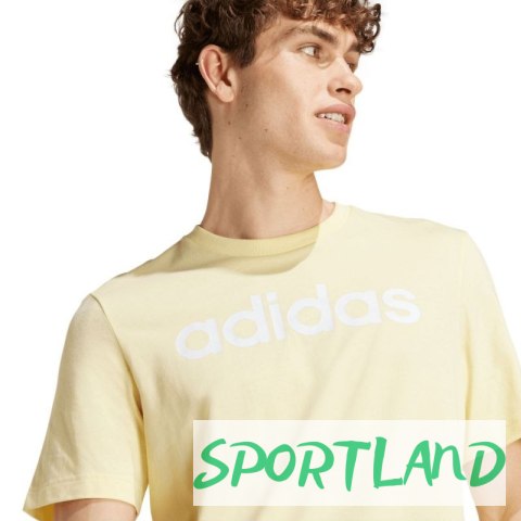 Koszulka adidas Essentials Single Jersey Linear Embroidered M IZ4769 XL Koszulka adidas Essentials Single Jersey Linear Embroidered M IZ4769 XL