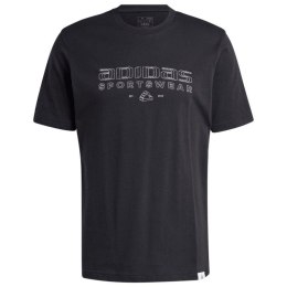 Koszulka adidas Tech Linear Graphic M IW2651 S