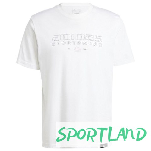 Koszulka adidas Tech Linear Graphic M IW2690 2XL Koszulka adidas Tech Linear Graphic M IW2690 2XL