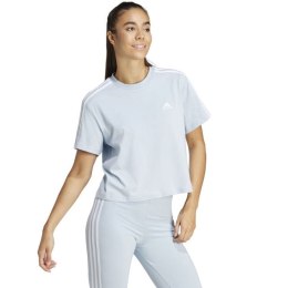 Koszulka adidas Essentials 3-Stripes Single Jersey Crop Top W IS1568 L