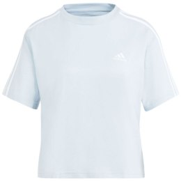 Koszulka adidas Essentials 3-Stripes Single Jersey Crop Top W IS1568 M