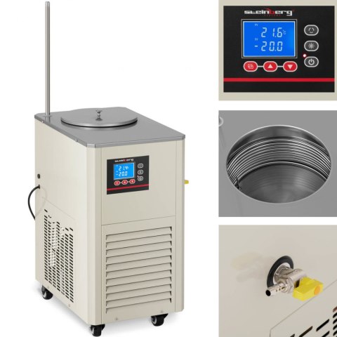Cyrkulator chłodzący laboratoryjny do kontroli temperatury -20 - 20 C 20 l/min 726 W Cyrkulator chłodzący laboratoryjny do kontroli temperatury -20 - 20 C 20 l/min 726 W
