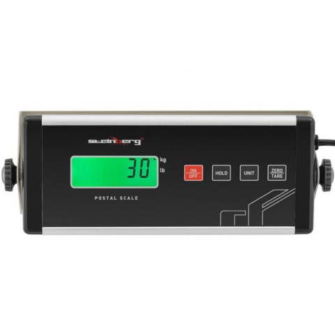 Waga pocztowa platformowa do paczek listów z zewnętrznym LCD 31.5 x 32.5 30 kg/ 0.01 kg Waga pocztowa platformowa do paczek listów z zewnętrznym LCD 31.5 x 32.5 30 kg/ 0.01 kg
