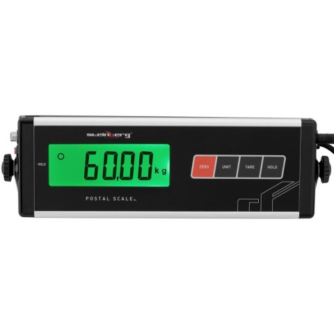 Waga pocztowa platformowa do paczek listów z zewnętrznym LCD 35.5 x 40.5 60 kg/ 0.02 kg Waga pocztowa platformowa do paczek listów z zewnętrznym LCD 35.5 x 40.5 60 kg/ 0.02 kg