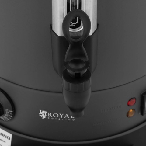 Warnik podgrzewacz do wody z podwójnymi ściankami i ociekaczem 13.5 L 2500 W szary Warnik podgrzewacz do wody z podwójnymi ściankami i ociekaczem 13.5 L 2500 W szary