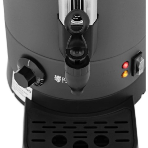 Warnik podgrzewacz do wody z podwójnymi ściankami i ociekaczem 6.1 L 1500 W szary Warnik podgrzewacz do wody z podwójnymi ściankami i ociekaczem 6.1 L 1500 W szary