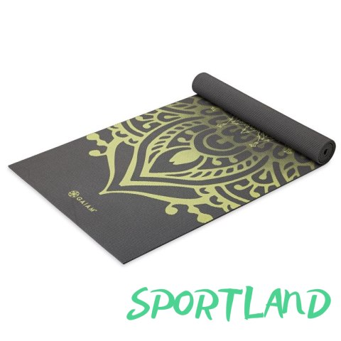 Mata do Jogi Gaiam Cool Matcha Sundial Layers 5mm 65735 N/A Mata do Jogi Gaiam Cool Matcha Sundial Layers 5mm 65735 N/A