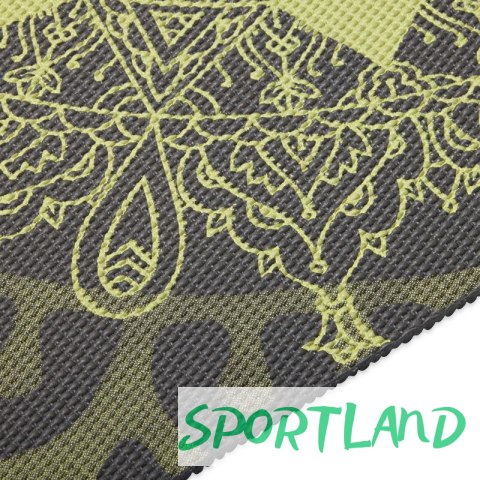Mata do Jogi Gaiam Cool Matcha Sundial Layers 5mm 65735 N/A Mata do Jogi Gaiam Cool Matcha Sundial Layers 5mm 65735 N/A