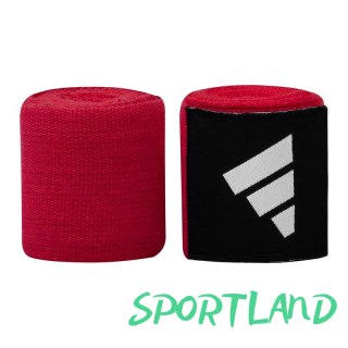 Bandaże bokserskie Adidas IBA czerwone 5,7cm x 3,5m ADIBP031S 5,7cm x 3,5m