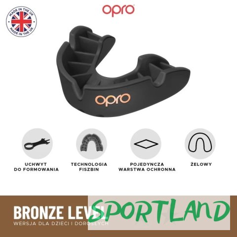 Ochraniacz szczęki Opro UFC Bronze GEN2 1234_stm czarny Senior Ochraniacz szczęki Opro UFC Bronze GEN2 1234_stm czarny Senior