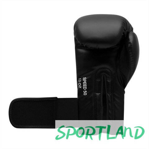 Rękawice bokserskie adidas Speed 50 ADISBG50-czarno-złoty 12 oz Rękawice bokserskie adidas Speed 50 ADISBG50-czarno-złoty 12 oz